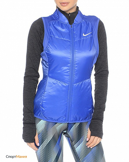 689256-478 Женский жилет Nike Polyfill синий