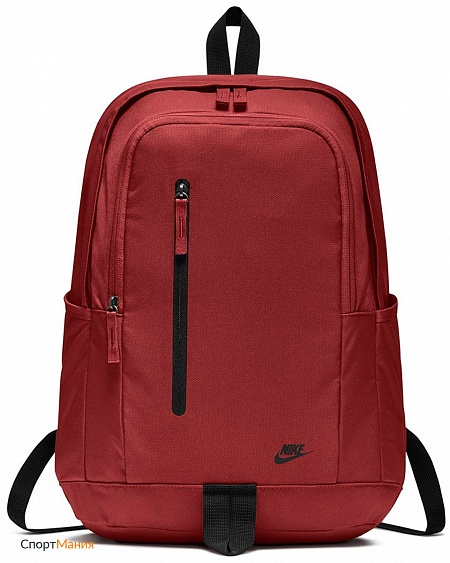 BA5532-618 Рюкзак Nike All Access Soleday бордовый, черный