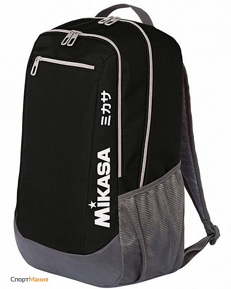 MT78-049 Рюкзак Mikasa Kasauy черный, серый