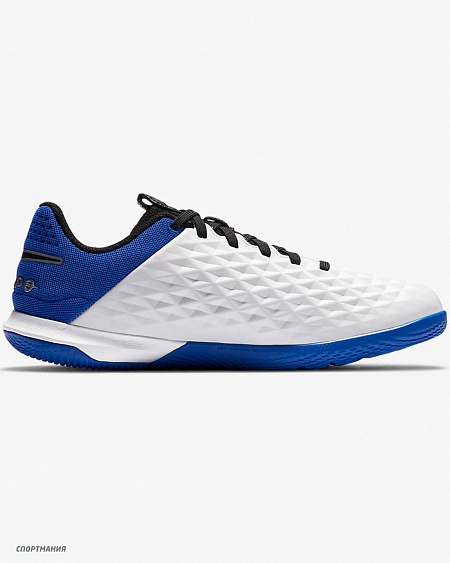 AT5735-104 Детские футзалки Nike Legend 8 Academy IC JR белый, синий, черный