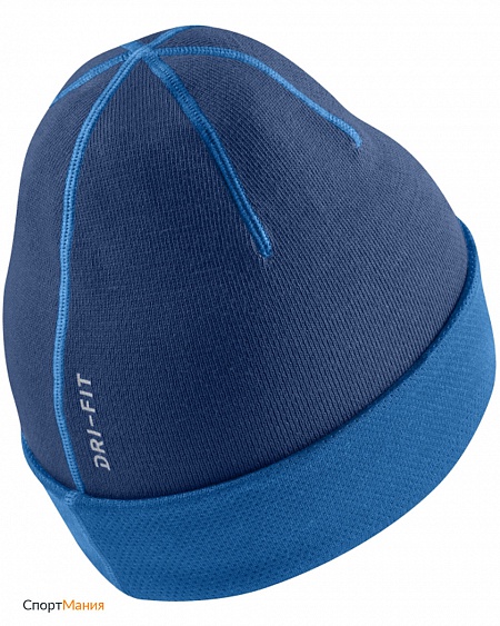 851549-431 Шапка детская Nike Beanie DFC Performance темно-синий, голубой