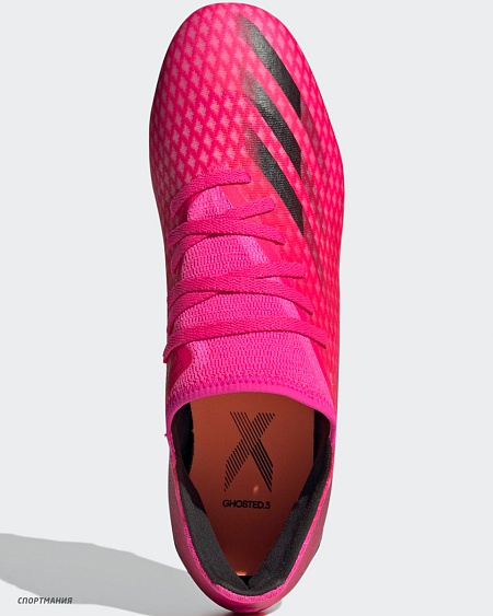 FW6945 Бутсы Adidas X Ghosted.3 FG розовый, черный