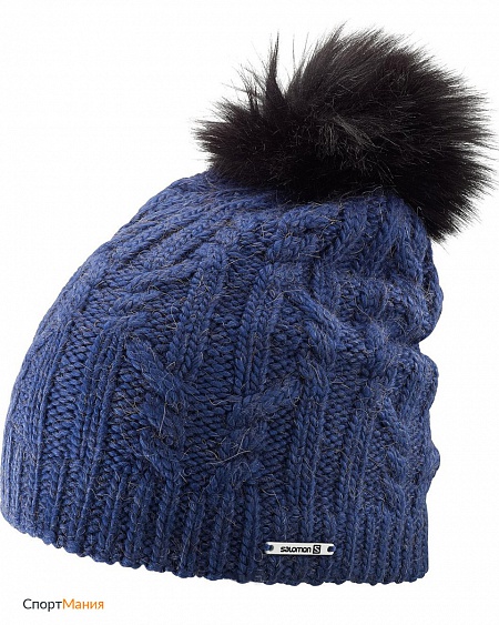 L40357800 Шапка Salomon Ivy Beanie темно-синий