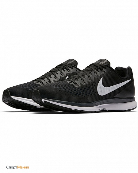 880555-001 Кроcсовки беговые Nike Air Zoom Pegasus 34 черный, белый