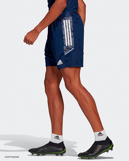 GH7145 Тренировочные шорты Adidas Condivo 21 Training Short Primeblue темно-синий, белый
