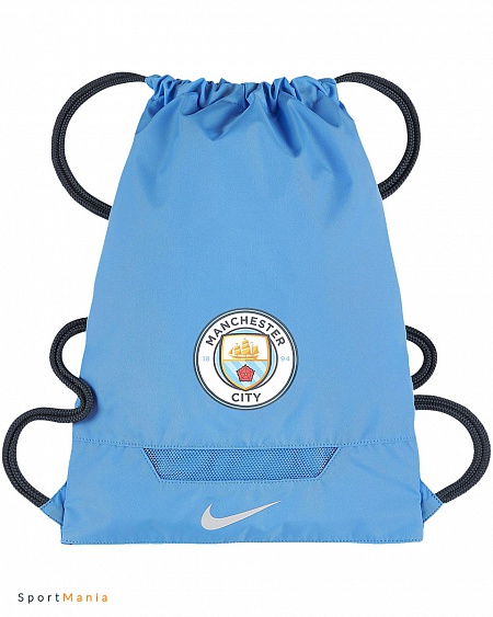 BA5295-488 Рюкзак-мешок Nike Manchester City FC голубой