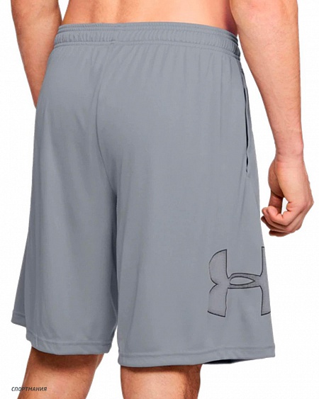 1306443-035 Шорты для бега Under Armour Tech Graphic Short серый